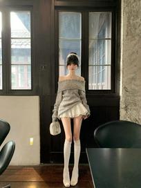 静筠穿搭 温柔清冷穿搭