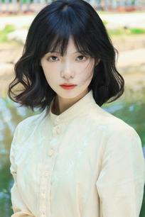 yangqiannan：菩提峥然 绿未藏。#中式 #风吹丹顶鹤 #东方骨 #绿