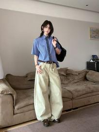 王怡心：#今天穿什么 #ootd穿搭 #夏日穿搭 #男友穿搭 #inmyfeeling