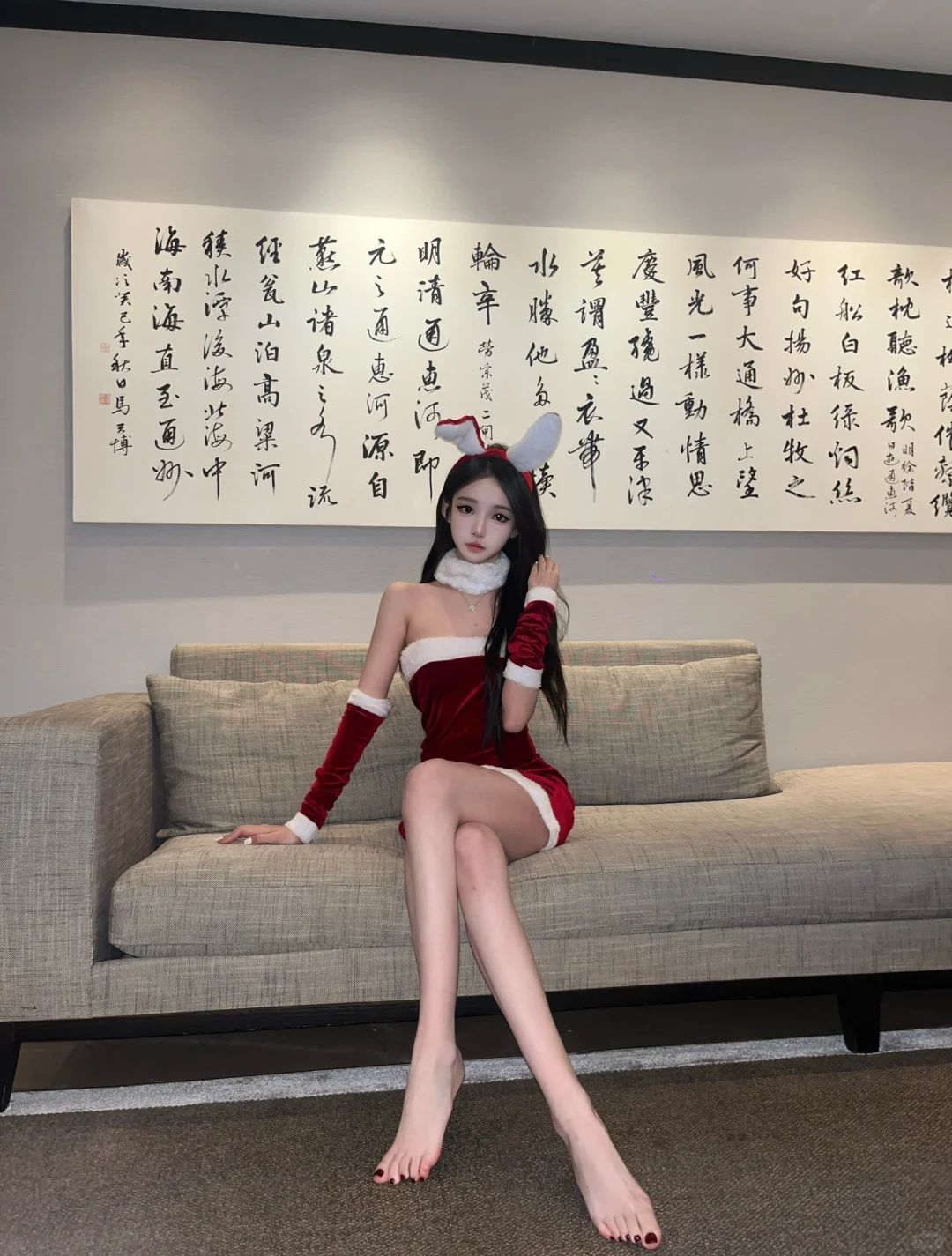 乙骨 #红色氛围感 #新年穿搭 #新年战袍- 小红书