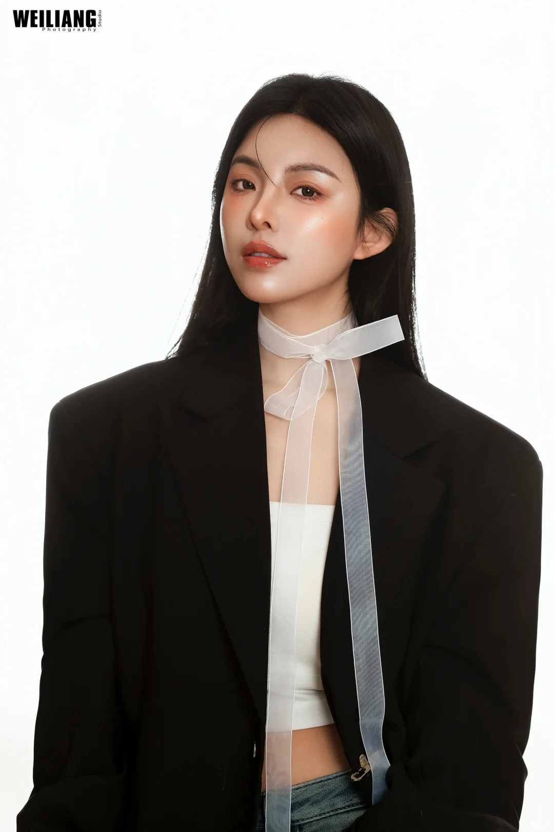 微凉时光写真馆 西装与蝴蝶结的碰撞～韩杂写真 - 小红书