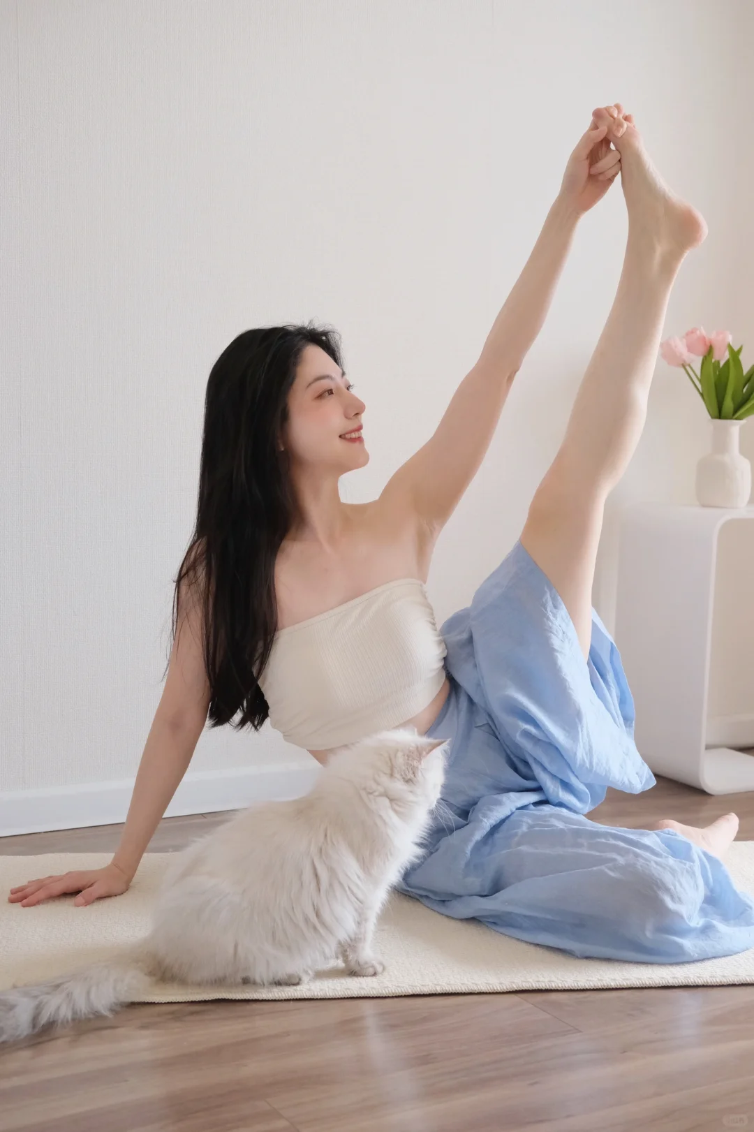 瑜伽老师团子 希望每天都是皮肤发光身姿轻盈 - 小红书