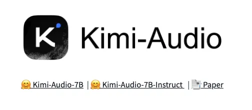 Kimi-Audio：革新多模态音频处理，统一音频理解、生成与对话！