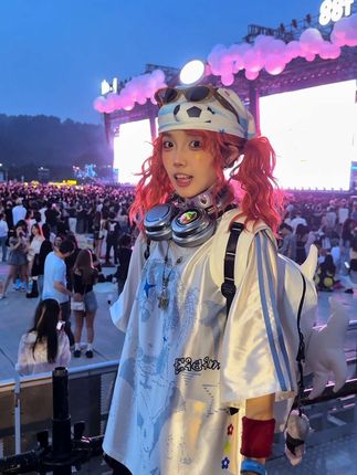 63是我呀：当e人来到音乐节 有多疯狂 #音乐节 #精神状态belike #enfp #享受当下#morrorart显示耳机