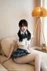 星颜社白露lulu性感JK制服搭配性感诱人白色丝袜