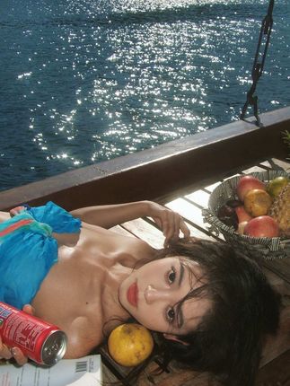 软软多喝水：我的生命和盛夏同一质地 #模特 #海岛 #印尼 #ccd