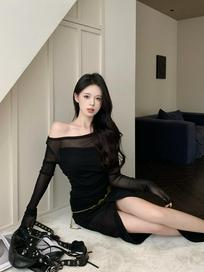 卓：#分享照片 #不一定斩男但一定斩女 #拽姐穿搭