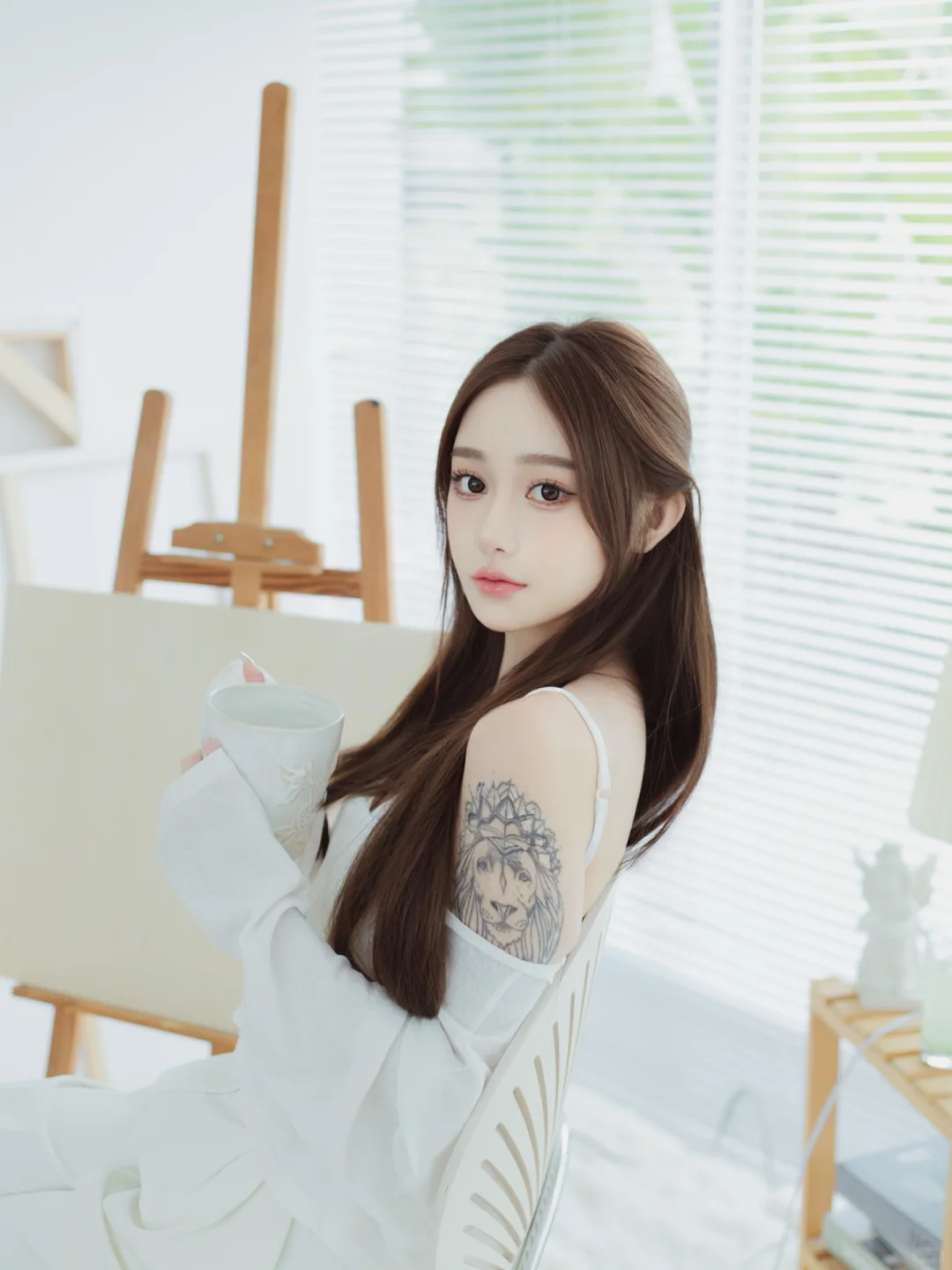 小露娜 油画氛围简单的布景也能出片诶 - 小红书