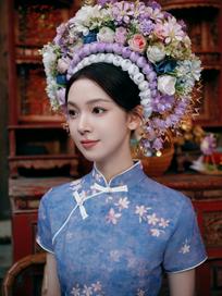 陈瑶 把浪漫和春天簪在头上[送花花] #瑶有上镜心##一头扎进春天里# ​​​