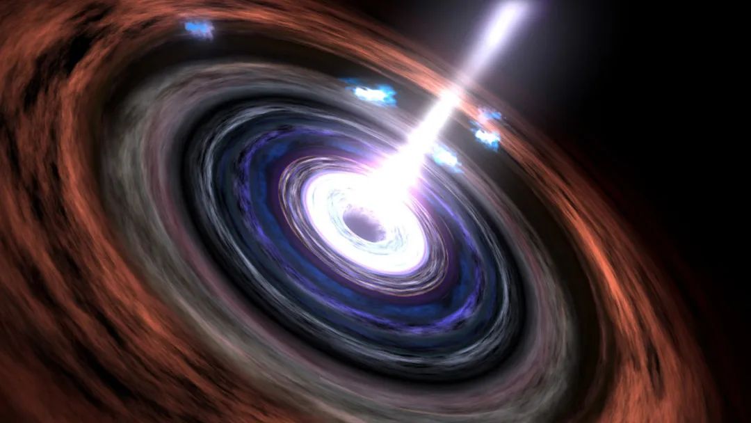 宇宙深处新发现一个超级黑洞！它正瞄准地球开炮