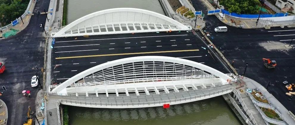 “苏河之眼”——昌平路桥今起正式通车