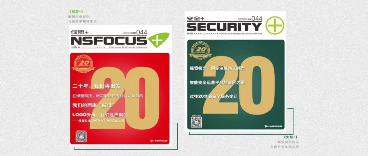 叮~绿盟科技二十周年特刊限量派送中，快来填问卷