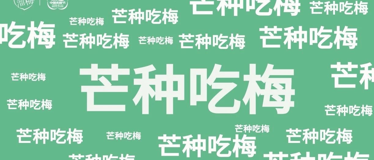 人民日报：芒种吃梅，助推溜溜梅66中国青梅节