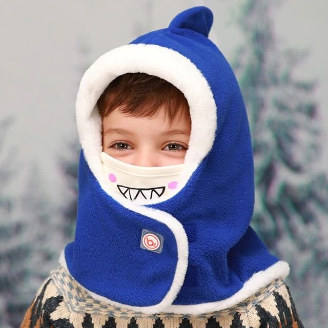 保暖又可爱！韩国萌翻天的儿童帽子和围巾，孩子戴了不想脱！