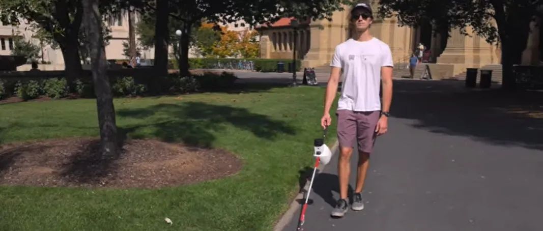 斯坦福团队开发智能盲杖，搭载激光雷达，可探测障碍规划路线，完全开源可在家DIY