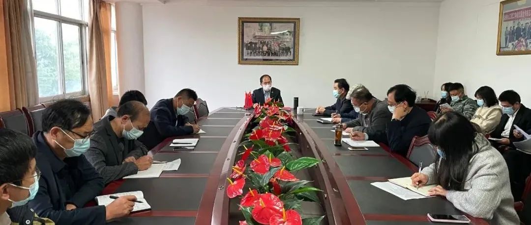 九江理工职业学院紧急召开疫情防控工作部署会