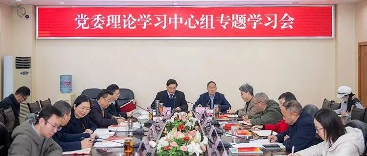 党委理论学习中心组召开专题集中学习会