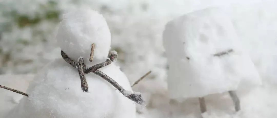 -2℃的初雪，今天的长大太太太美啦！