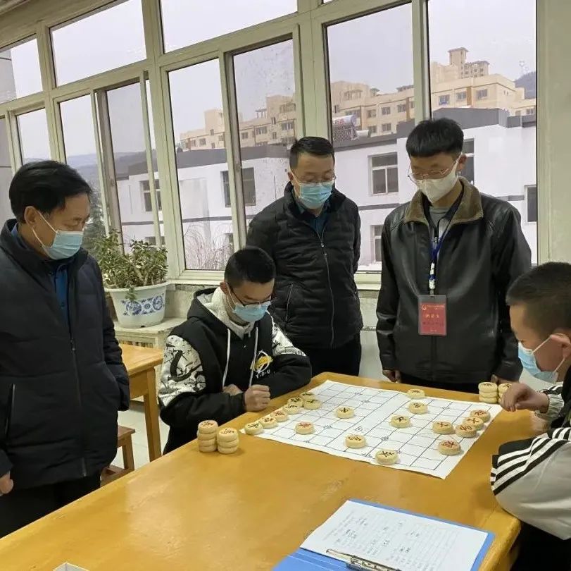 天水市职业技术学校第五届“书香杯”学生象棋比赛正式开赛