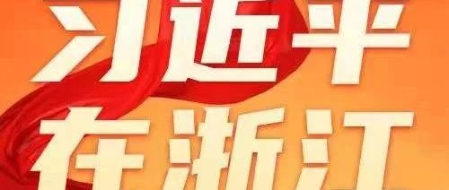 习近平在浙江㉕｜“习书记提出浙江党建工作的‘八八战略’ ”