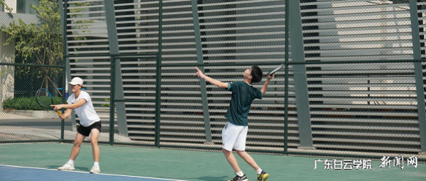 “实战实训” ！ 直击白云学院“挑战杯”网球公开赛