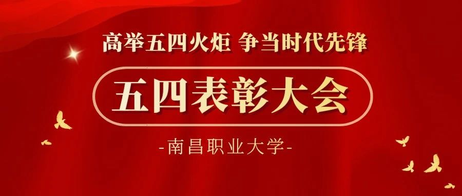 高举五四火炬 | 南昌职业大学举行2020至2021年度五四表彰大会