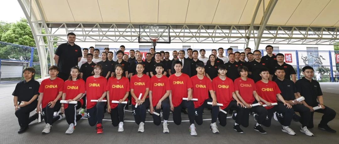 中国三人篮球国家集训队在我校集训备战东京奥运会！