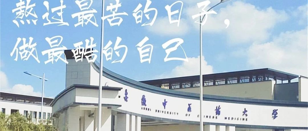 拼搏十天，我要上安徽中医药大学！