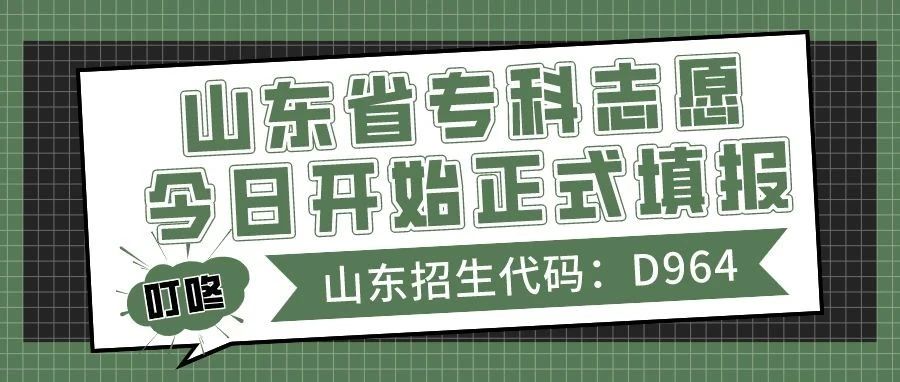 南京视觉艺术职业学院2021年山东省专科志愿今日开始正式填报啦！