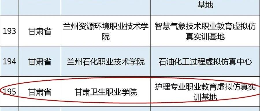 我校榜上有名 | 教育部公示职业教育示范性虚拟仿真实训基地培育项目名单