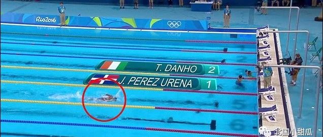 奥运会游泳运动员，差点淹死在比赛中。