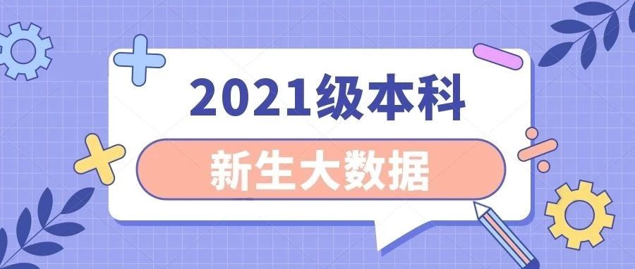 2021新生大数据揭密！你想知道的都在这里！