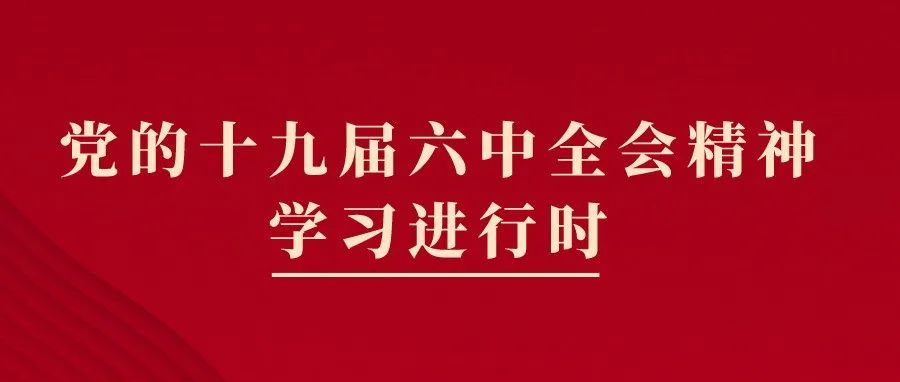 学习贯彻党的十九届六中全会精神12集系列短视频（九）