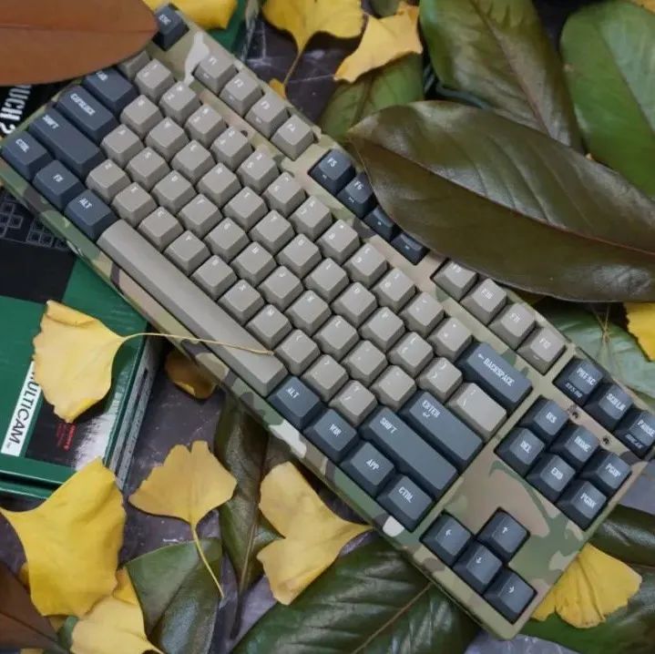 “猛男”喜欢的，它都有！Filco 87圣手二代迷彩版机械键盘