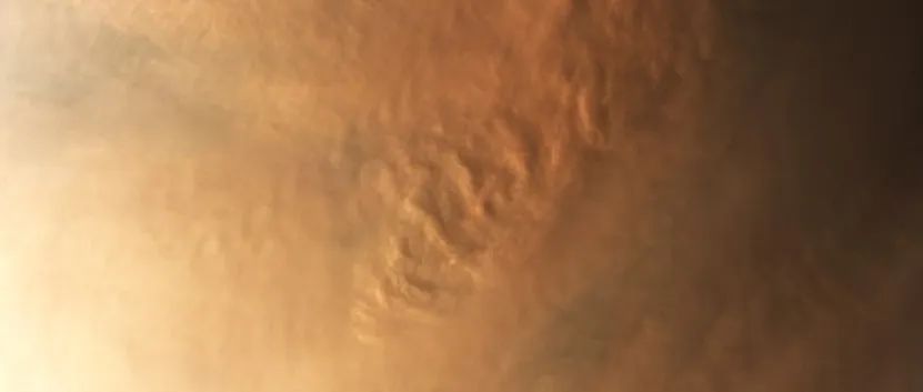 火星沙尘暴！“天问一号”传回最新高清照