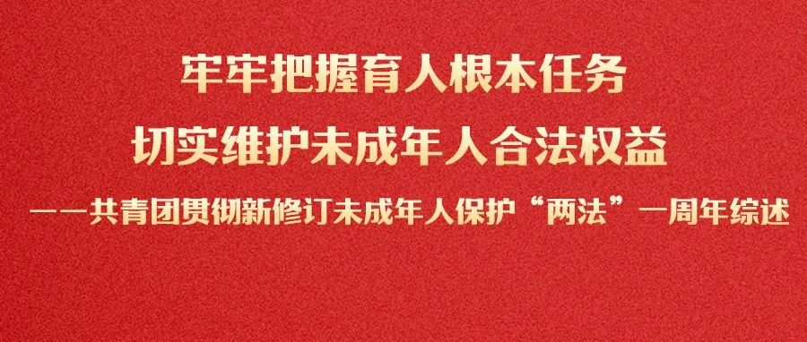 牢牢把握育人根本任务 切实维护未成年人合法权益