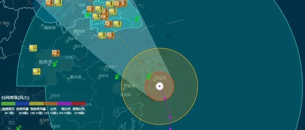 【快讯】台风“梅花”于今天0时30分前后在奉贤再次登陆