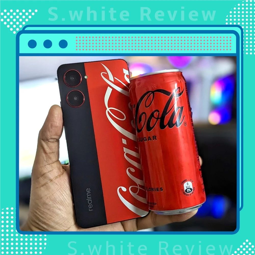 【新机】realme推出可口可乐联名版手机 红黑双色打几分？