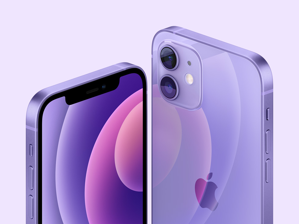 苹果中国开启iPhone 12/12 mini紫色版预售 5499元