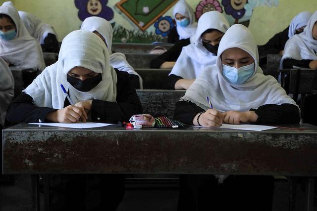 塔利班称阿富汗男女将分班接受教育