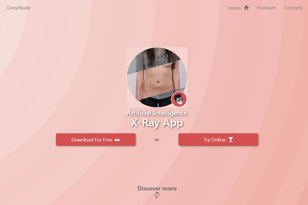 DeepNude App宣布关闭 曾用算法脱掉女性衣服