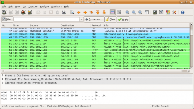 Wireshark开源网络协议分析器