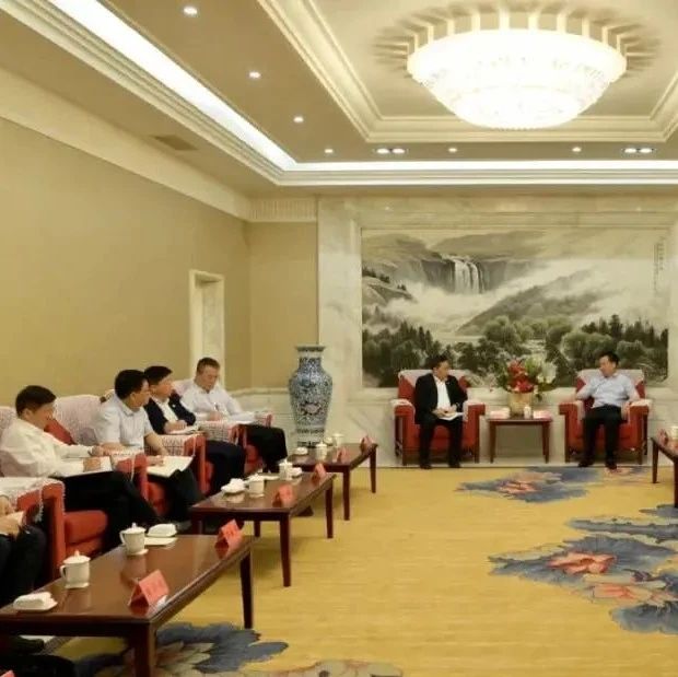 王君正会见中国能源建设集团有限公司党委书记、董事长宋海良