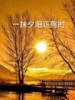 一抹夕阳正落时