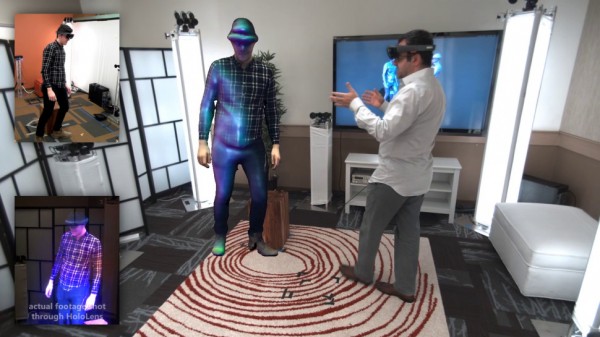 微软开发holoportation新技术：用HoloLens实现全息通讯