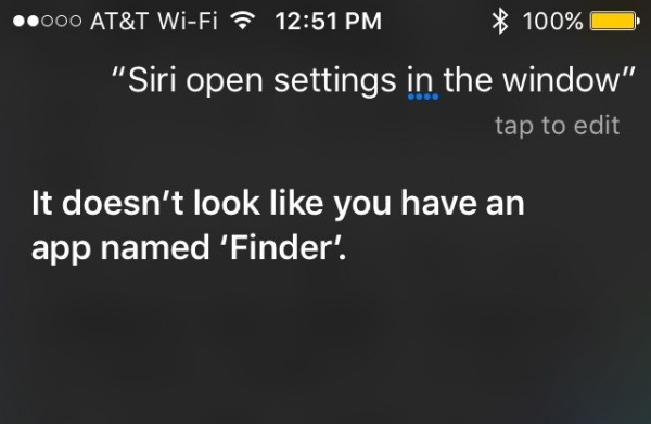 Siri 已成泄密大神：发布会前回答找不到Finder