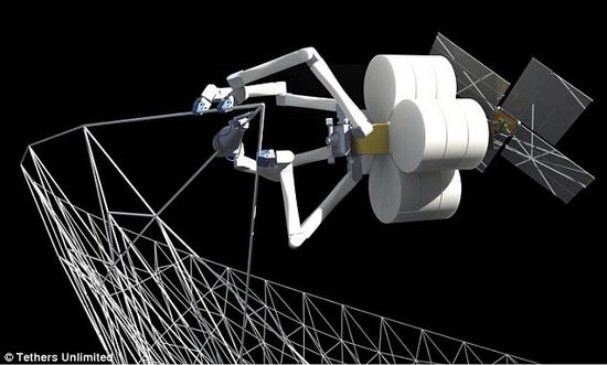 3D打印立新功！蜘蛛机器人可在太空“吐丝”织网