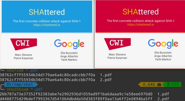 SHA1 碰撞攻击的第一位受害者：WebKit 版本控制系统