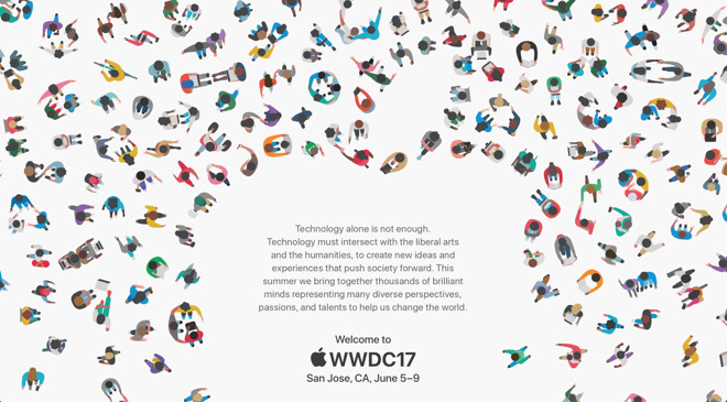 苹果WWDC 2017将于6月5日至6月9日召开