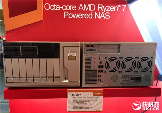 AMD Ryzen人人爱！QNAP首次将其带入NAS：12盘位